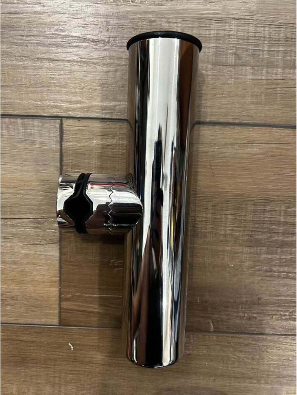 Stainless Steel Clamp-On Fishing Rod Holder